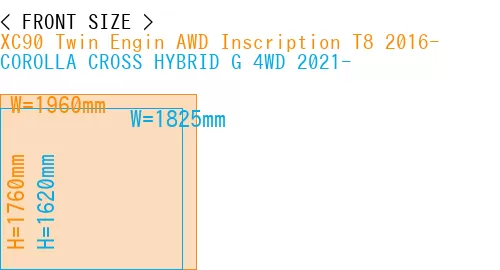 #XC90 Twin Engin AWD Inscription T8 2016- + COROLLA CROSS HYBRID G 4WD 2021-
